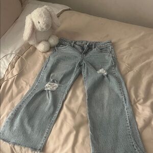 Art Class Light Gray Women's Flare Jeans